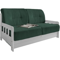 Livetastic Schlafsofa, Grün, & 154x88x90 cm,