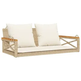 furnicato Hängebank 109 x 62 x 40 cm Beige