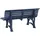 Blome Helgoland 150 x 64 x 80 cm blau