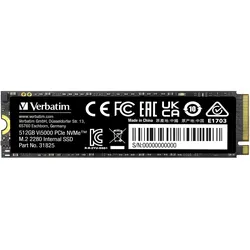 Verbatim Vi5000 SSD 512GB M.2 2280 PCIe Gen4 Internes Solid-State-Module