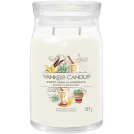Yankee Candle Sweet Vanilla Horchata großes Glas