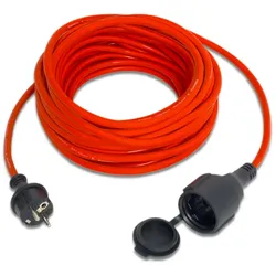 TROTEC Qualitäts-Verlängerungskabel 15 m | 230 V | 1,5 mm2 | IP44 | Kabel | Leitung