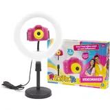 GIOCHI PREZIOSI Me Contro Te Studio Maker, Digitalkamera für Kinder mit verstellbarem Stativ, für Kinder von 4 bis 8 Jahren, Farbbildschirm 2 Zoll, 32G Karte, Schnellladung