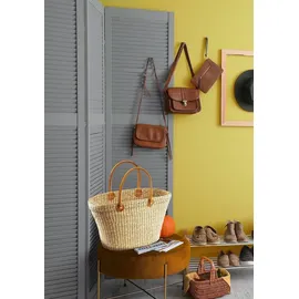 Kobolo Korbtasche beige