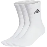 adidas Cushioned Crew Socken 3er Pack White / Black 19-21