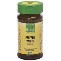 Pfeffer weiß - gemahlen Glas