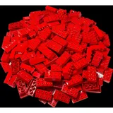 LEGO Duplo 2x4 Steine Rot - 40 Stück - Grundbausteine Red NEU (3011)