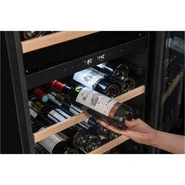 LA SOMMELIERE La Sommelière LS102DZBLACK (schwarz) Weintemperierschrank