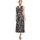 Zero Midikleid Schwarz/Cream 44