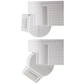 ChiliTec Aufputz Bewegungsmelder "CBM" 180° IP44, weiß