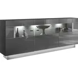 Hometrend Sideboard »DENIRA«, Breite ca. 160 cm, grau