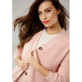 LAURA SCOTT Strickjacke Rosa XL