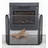 Spetebo Kamin Funkenschutz Metall 96,5 x 53 cm Schwarz