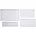 Schriftschablonen Set 3-teilig 5 mm 10 mm 20 mm transparent