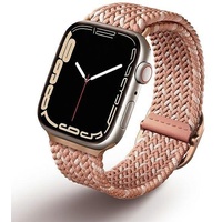 Uniq Apple 4/5/6/7/8/SE Smartwatch-Armband Uniq, Rosa, 38/40/41 mm (41 mm, 40 mm, 38 mm), Uhrenarmband, Rosa