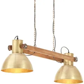 vidaXL Industriestil 1-flg. 109 cm Messing