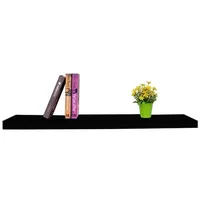 Hti-Living Wandregal 80 cm Altona Schwarz