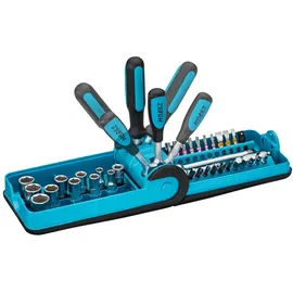 HAZET Steckschlüsselsatz 856-1 38-tlg. 1/4 Zoll SW 5,5-14 mm