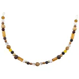 Vehi Mercatus Burgfräulein-Kostüm Wikinger Fibelkette Braun braun