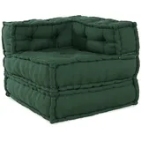 vidaXL Pouf Modular 70 x 70 x 54 cm Grün