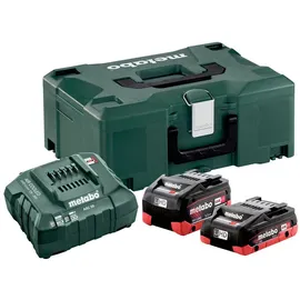Metabo Basis-Set LiHD 18 V 1 x 4,0 Ah + 1 x 5,5 Ah + Ladegerät + metaBox 685136000