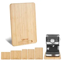 Vevor Gleitbrett, 356x241 mm, Brett mit Gummirädern und hohlem Griff, leicht zu reinigen, Slider-Brett, Geräte-Rollbrett, leicht bewegliche Unterlage für Kaffeemaschine, Küchenmaschine