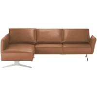 KOINOR Ecksofa Leder  Vineto , braun , Maße (cm): B: 272 H: 83 T: 207.0