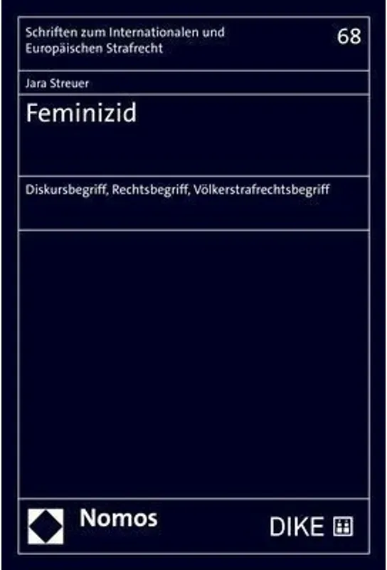 Feminizid - Jara Streuer, Gebunden