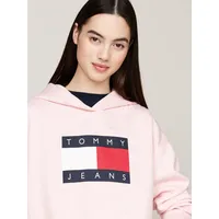 Tommy Jeans Kapuzensweatshirt, mit großem Logo TOMMY JEANS ballet pink