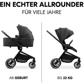 hauck Move N Care Set Multifunktionales Kinderwagen-Set, Farbe: Black