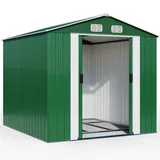 Gardebruk Metallgerätehaus 3,12 x 2,57 m grün