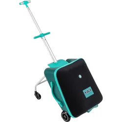 micro Kindertrolley ride on luggage eazy, gruen
