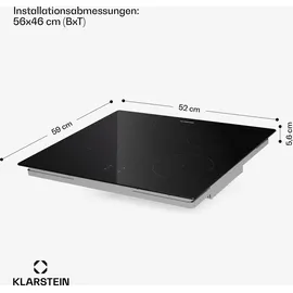Klarstein ControlSync Backofen & Induktionskochfeld Set