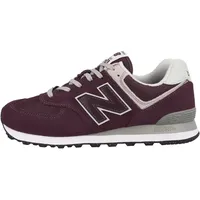 New Balance 574v3 Herren Burgundy / White 42