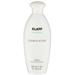 Klapp Cosmetics Clean & Active Tonic ohne Alkohol 250 ml