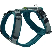 Hunter Maldon Up Hundegeschirr Petrol/Grau S-M