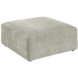 KAWOLA Sofa Sitzelement SEPHI klein Cord Vintage silber