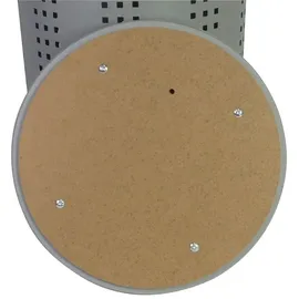 Kela Wäschekorb Sevilla Metall Grau Hellgrau