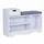 Happy Home Schuhbank 6-8 Paar 100 x 45 x 35 cm gepolstert weiß / weiß