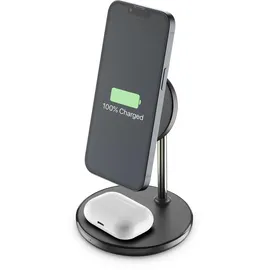 Cellular Line Cellularline Wireless Charger Duo 15W schwarz (MAGSF2IN1WIRK)