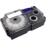 Casio EZ-Label Printer XR-18WE1 Schriftband selbsthaftend 18 mm x 8,0 m schwarz auf weiß
