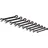 Bosch Schraubenschlüssel Set 10-tlg. (8/10/12/13/14/15/16/17/18/19 mm, Tasche)