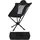 normani Outdoor Sports Campingstuhl Burnaby Schwarz