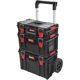 QBRICK System prime set 1 prime Cart Trolley stapelbar + prime Toolbox 250 Vario + prime Toolbox 150 Vario stapelbar IP66