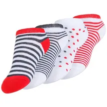 Cotton Prime® 8 Paar Kinder Sneaker Socken - Maritim in Bunt | Gr.: 31-34
