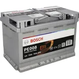 BOSCH Bosch Starterbatterie EFB 70Ah 760A PowerLine Batterie