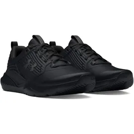 Under Armour Charged Commit TR 4 Herren Black/Ultimate Black/Castlerock 44,5