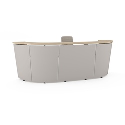 Theke Schreibtisch BG-Linea Empfangstresen modern