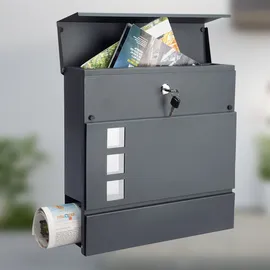 monzana Design anthrazit inkl. Zeitungsfach