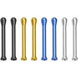 8 Stück Zeichenrohre, Tragbare Zeichenrohre, Metallzeichenrohre, Mini-Zeichenrohre, Gezogene Rohre Mit Löchern